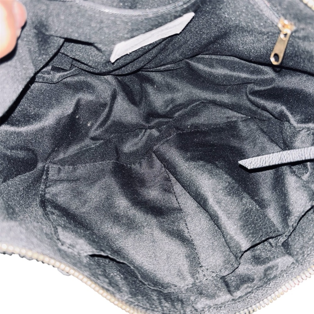 Universal Thread Chic Black Straw Half Moon Shoul… - image 6